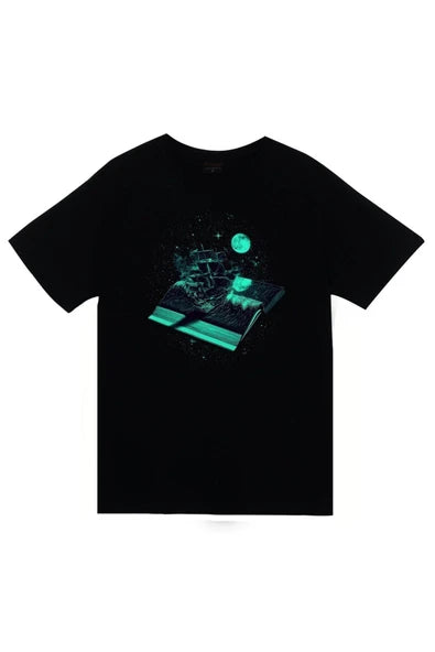 fame-stoned  Unisex Siyah T-Shirt