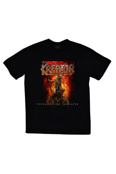 fame-stoned  Kreatör Baskılı Unisex %100 Pamuk Siyah T-shirt
