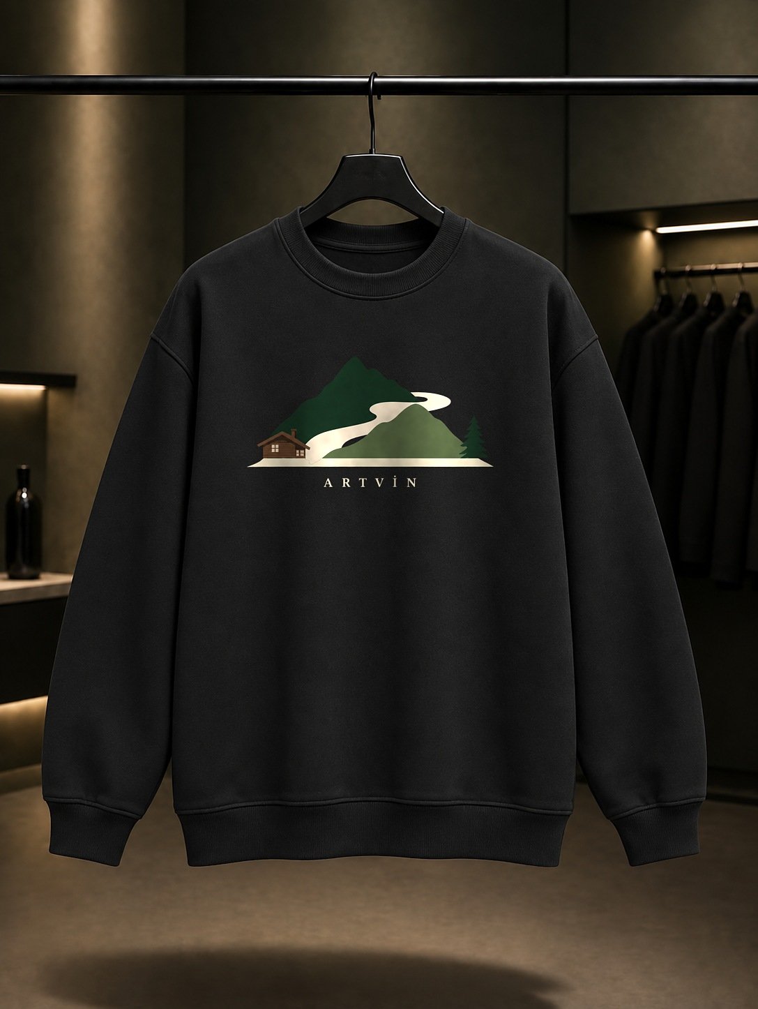 Artvin Macahel Sweatshirt – Siyah