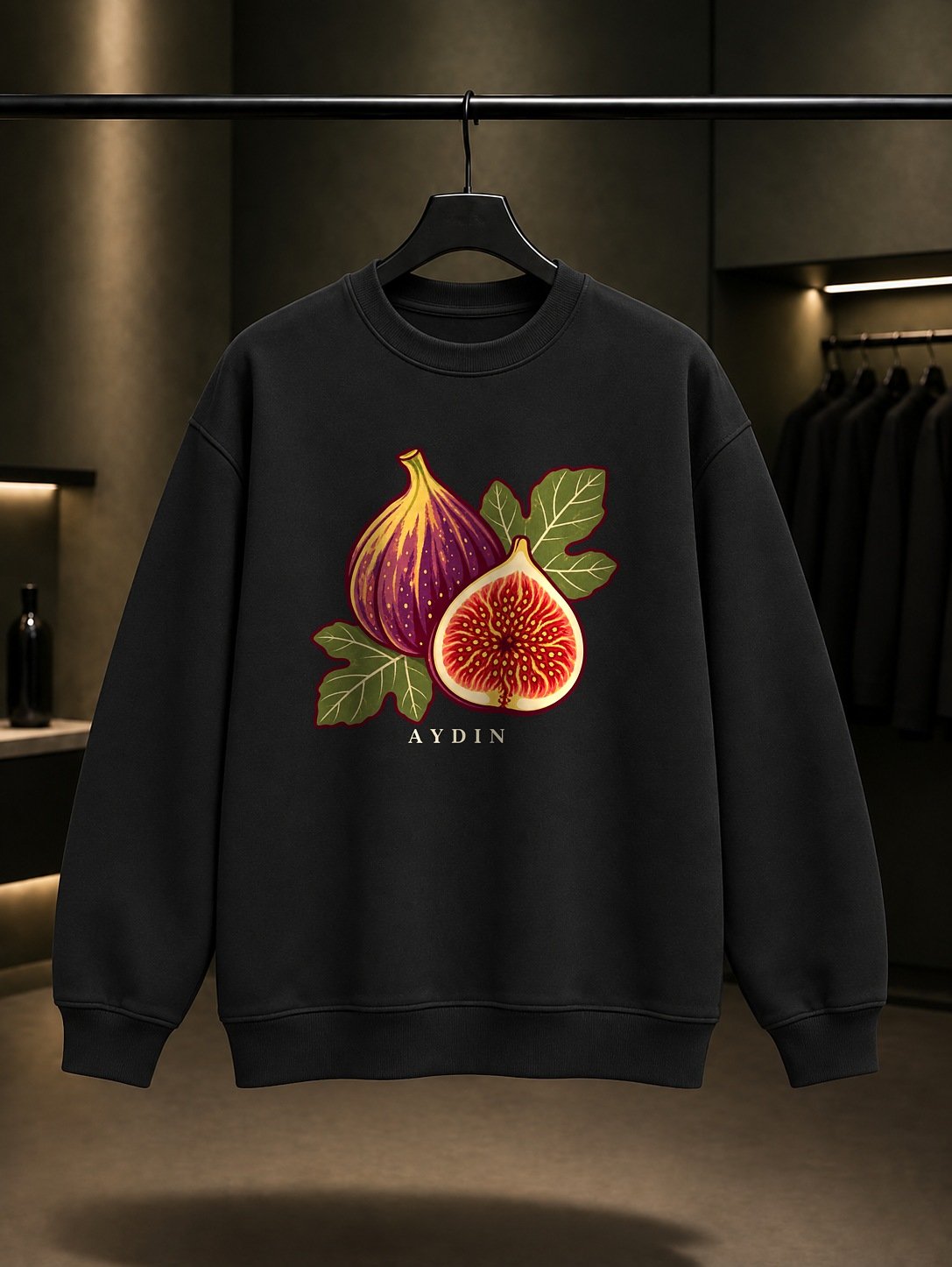 Aydın İnciri Sweatshirt – Siyah