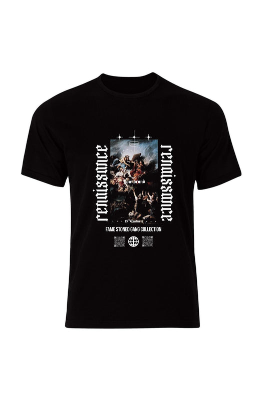 Tablo Baskılı Tişört ( Fame Stoned Gang Collection New Season Tshirt )