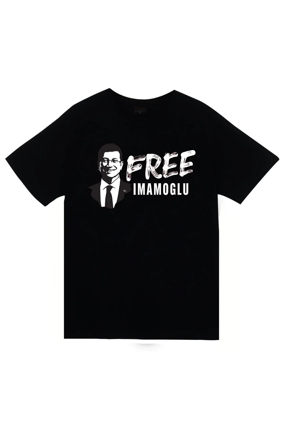 Free İmamoglu Ekrem İmamoğlu Baskılı Unisex %100 Pamuk T-shirt
