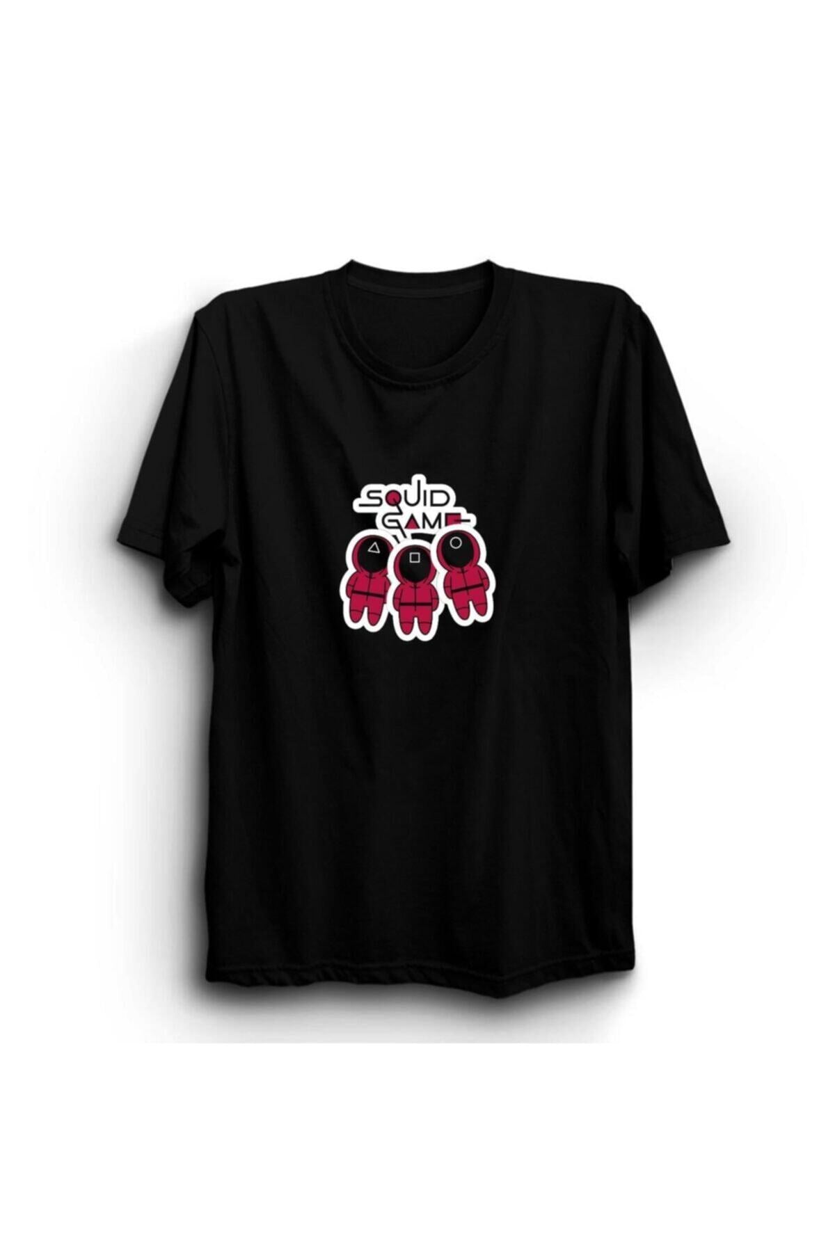 Squid Game Baskılı Tshirt