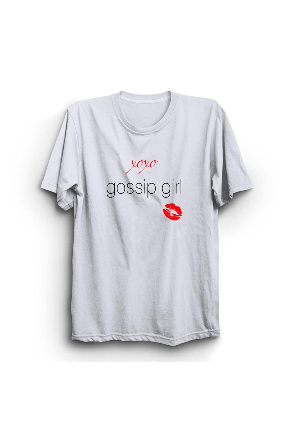 Gossip Girl Baskılı Tshirt