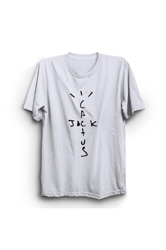 Cactus Jack Travis Scott Astroworld Baskılı Tshirt