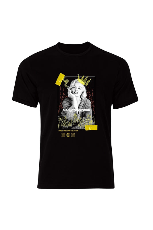 Marilyn Monroe Baskılı Tişört ( Fame Stoned Gang Collection New Season Tshirt )