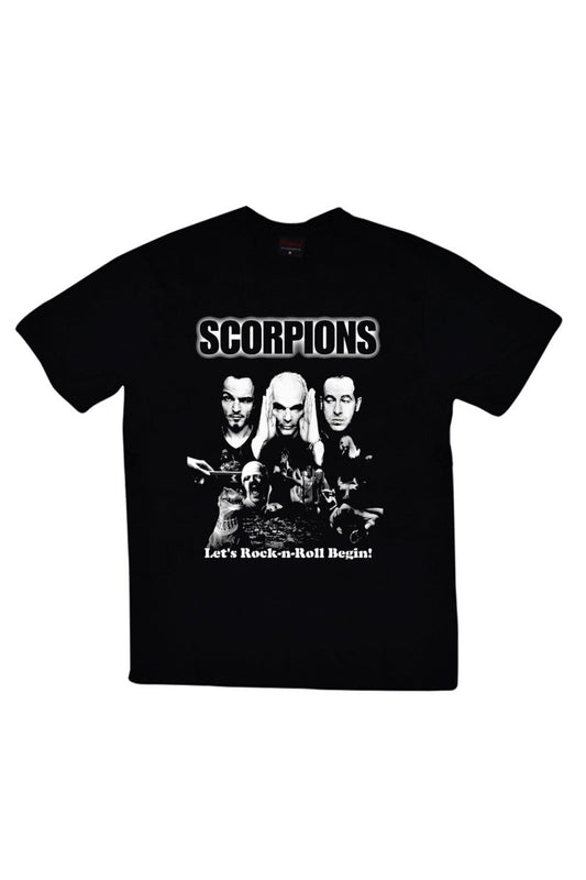 Scorpions Baskılı T-shirt