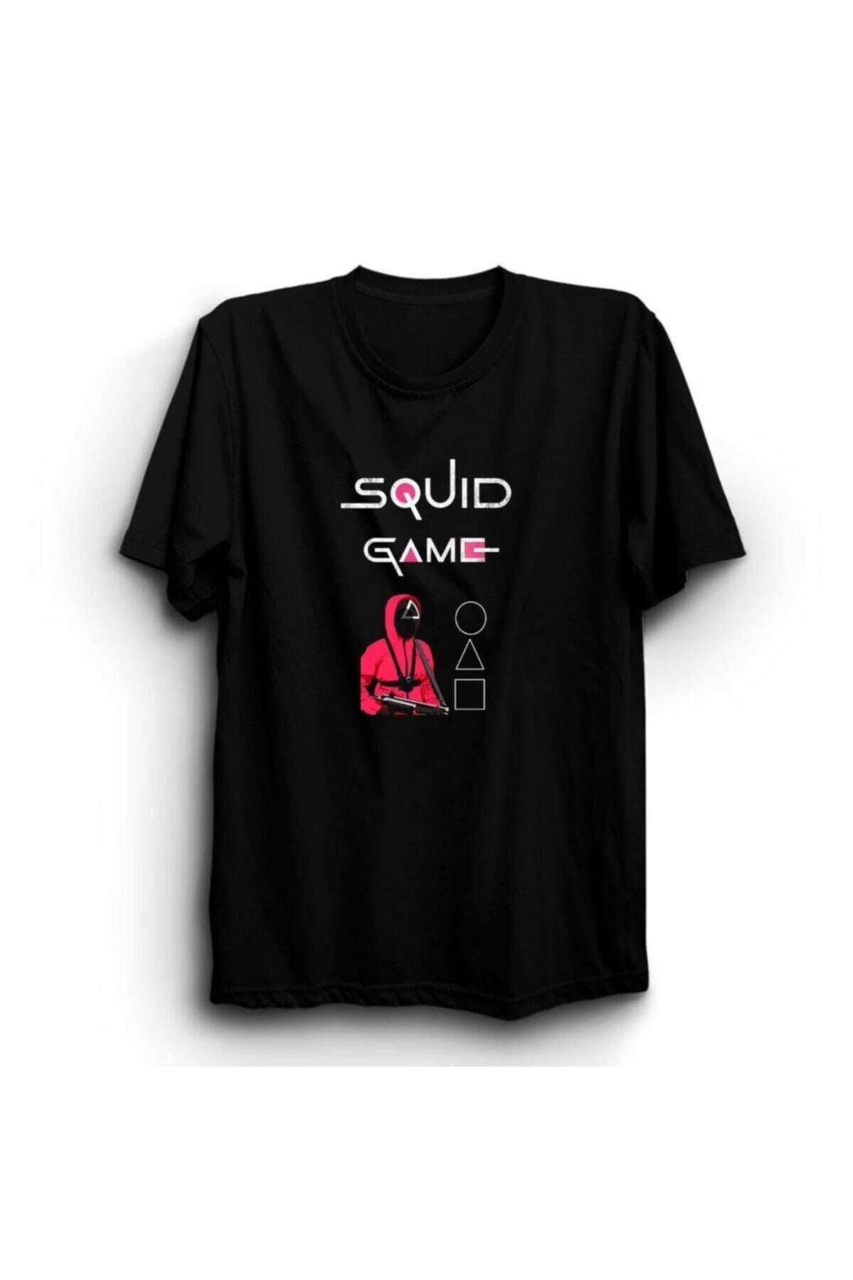 Squid Game Baskılı Tshirt