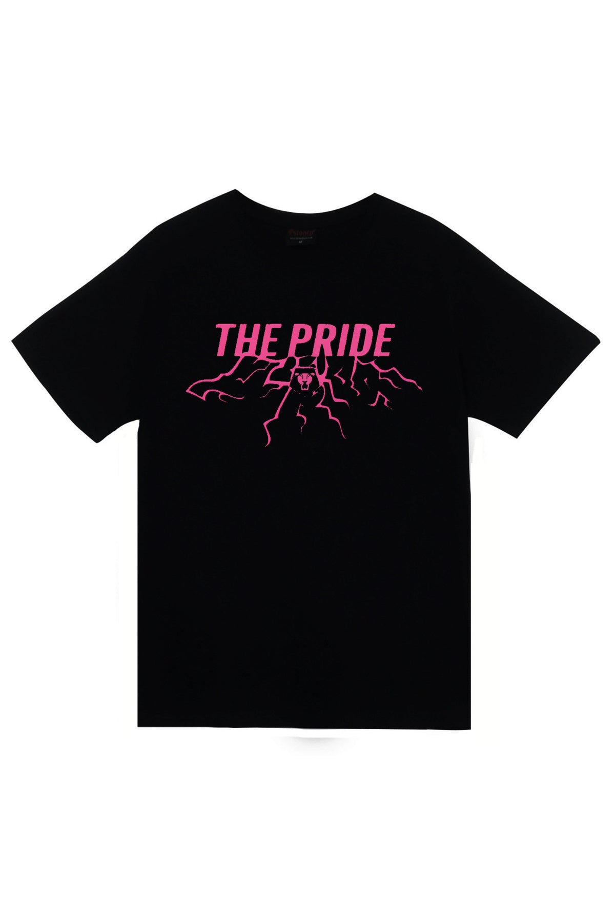 K-Pop Demon Hunters & Saja Boys The Pride Baskılı Unisex %100 Pamuk Siyah T-shirt