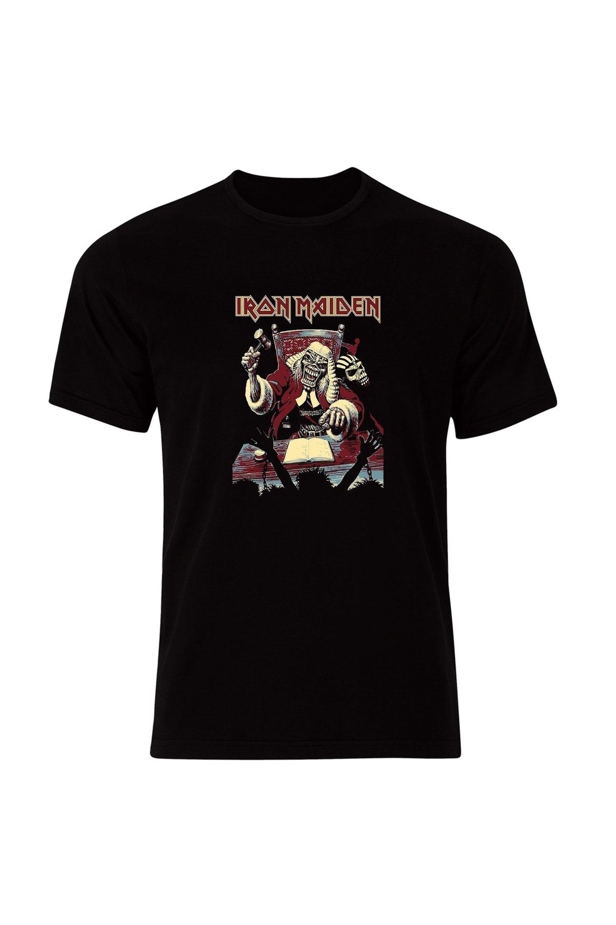 Iron Maiden Baskılı Özel Tasarım Unısex Tshirt