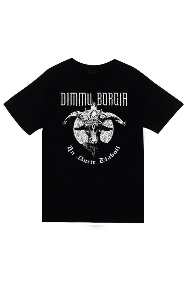 Dimmu Borgir - Müzik Grubu baskılı siyah tişört