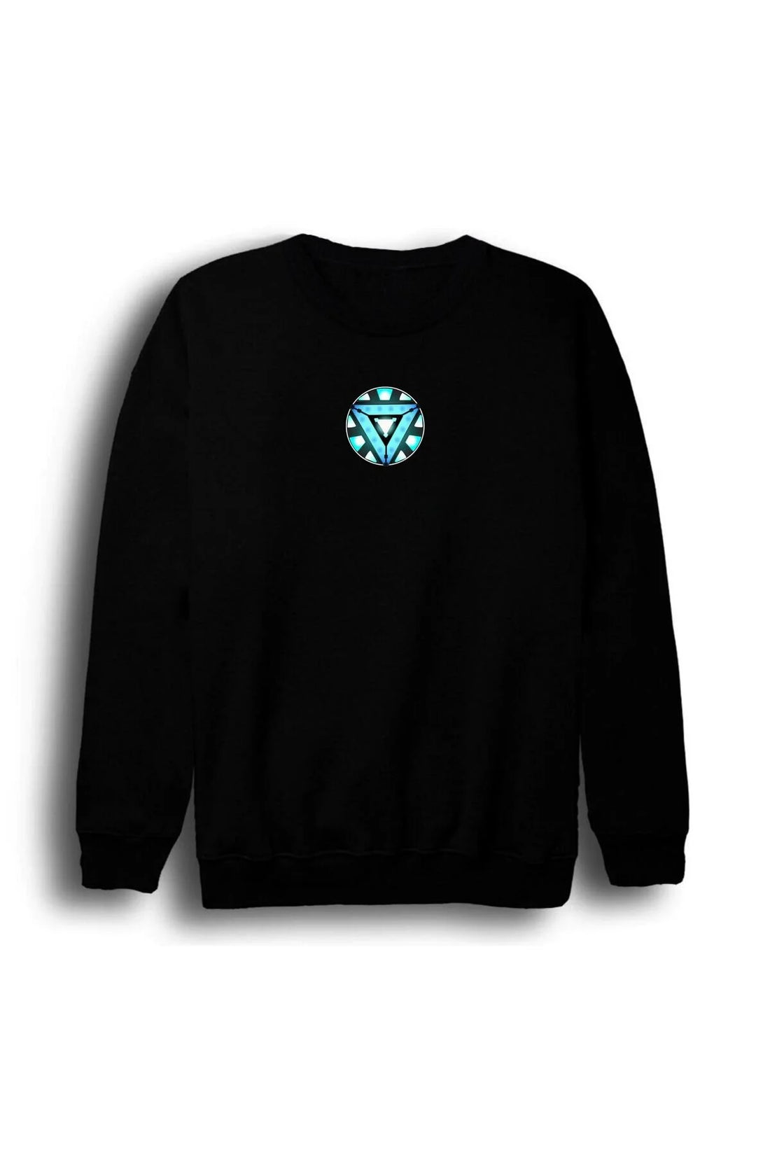 Reaktör - Güç Kaynağı baskılı siyah sweatshirt