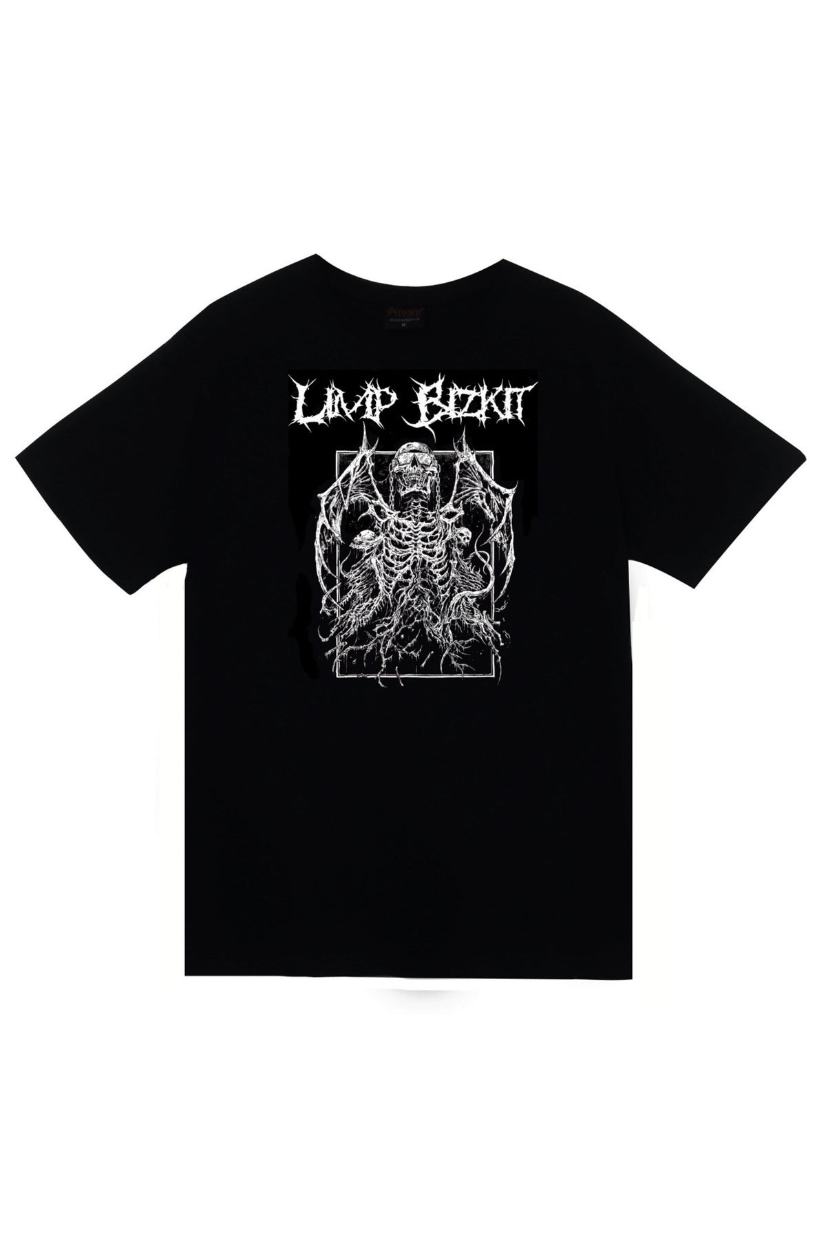 Limp Bizkit Baskılı Unisex %100 Pamuk Siyah T-shirt