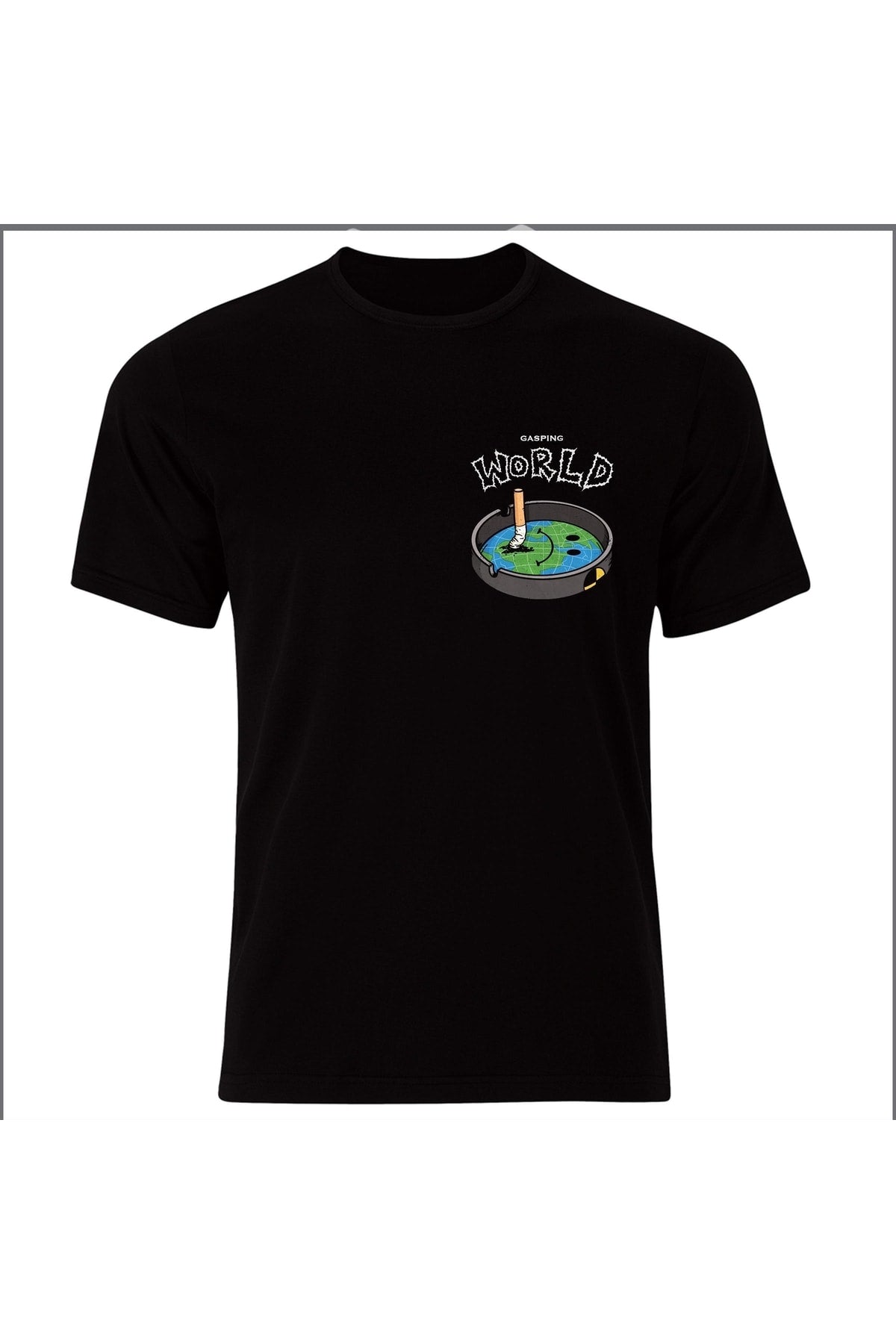 Gasping World - Nefessiz Dünya Özel Tasarım Unısex Tshirt