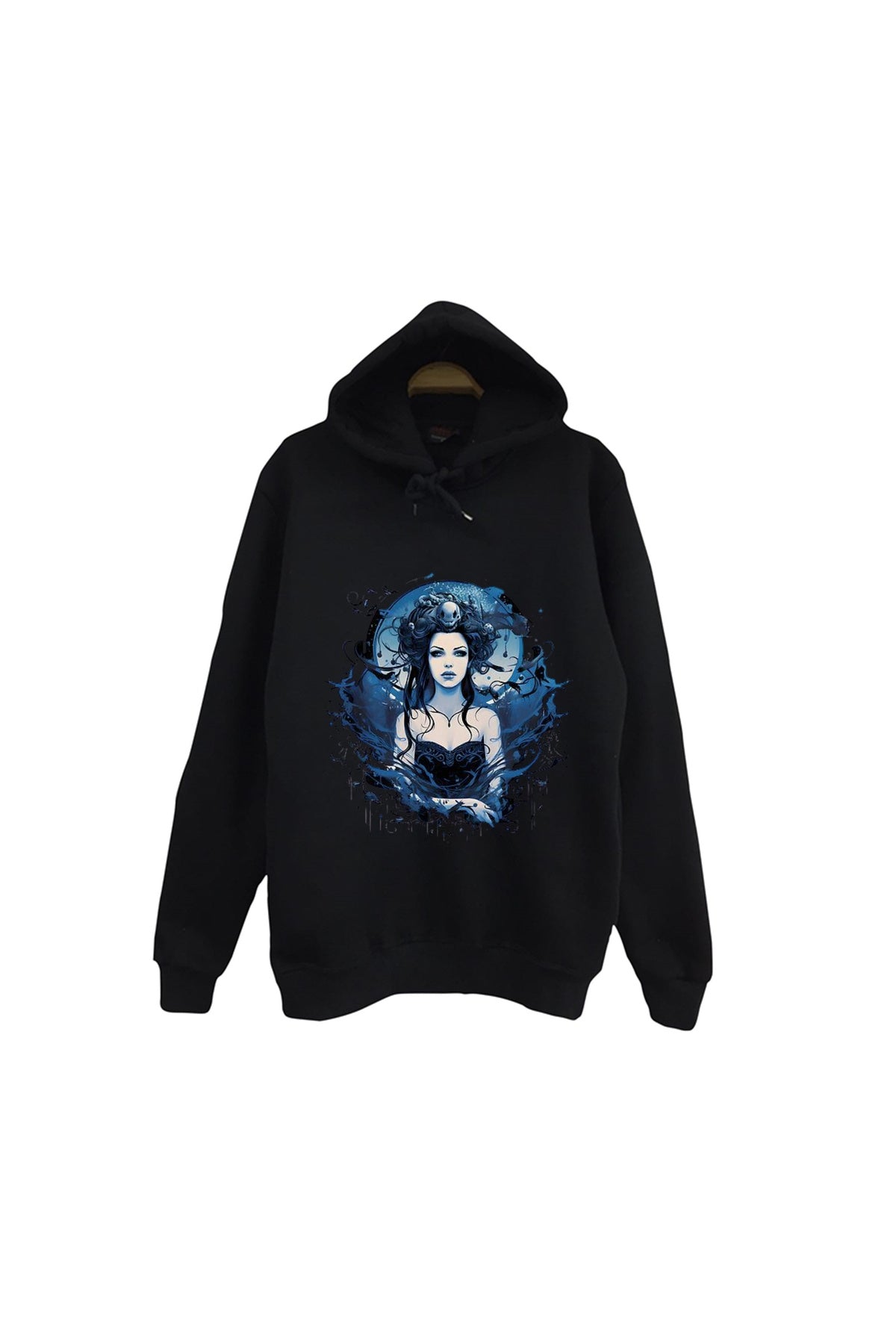 Evanescence - Müzik Grubu Baskılı Unisex %100 Pamuk Kapüşonlu Sweatshirt