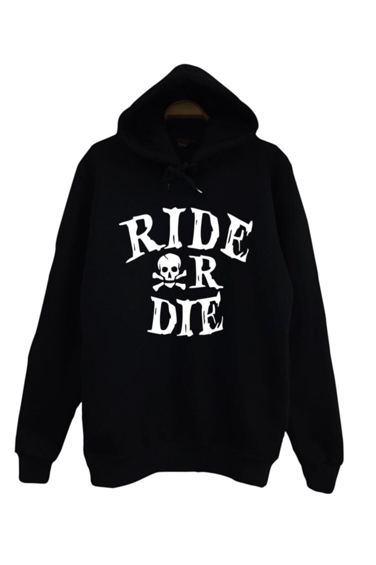 Ride Or Die Baskılı Çocuk Sweatshirt