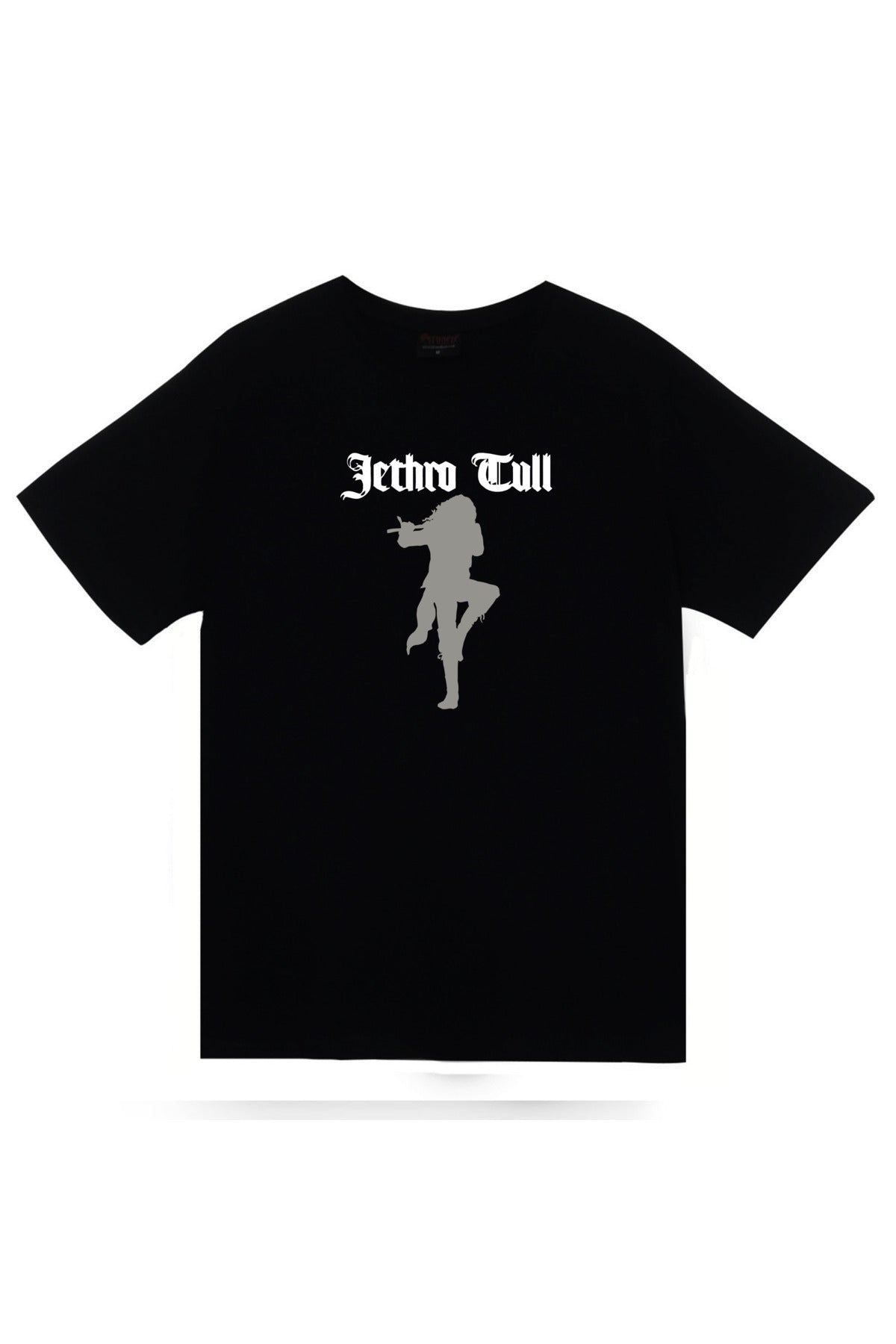 Jethro Tull Baskılı Unisex Siyah %100 Pamuk T-shirt