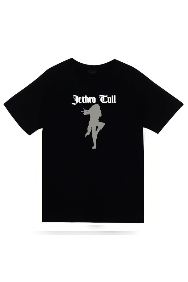 Jethro Tull baskılı siyah tişört