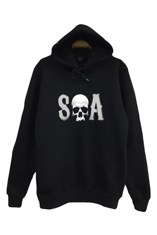 Sons Of Anarchy Baskılı Kapüşonlu Sweatshirt