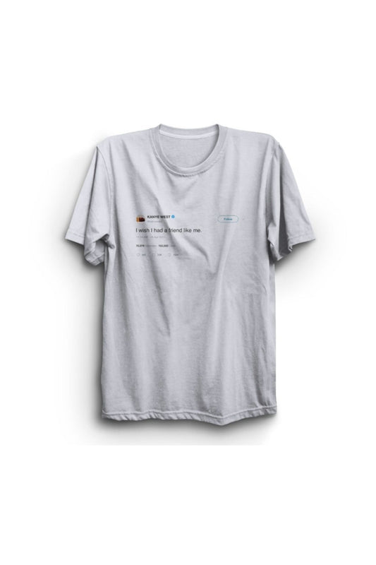 Kanye West Tweet Baskılı Tişört