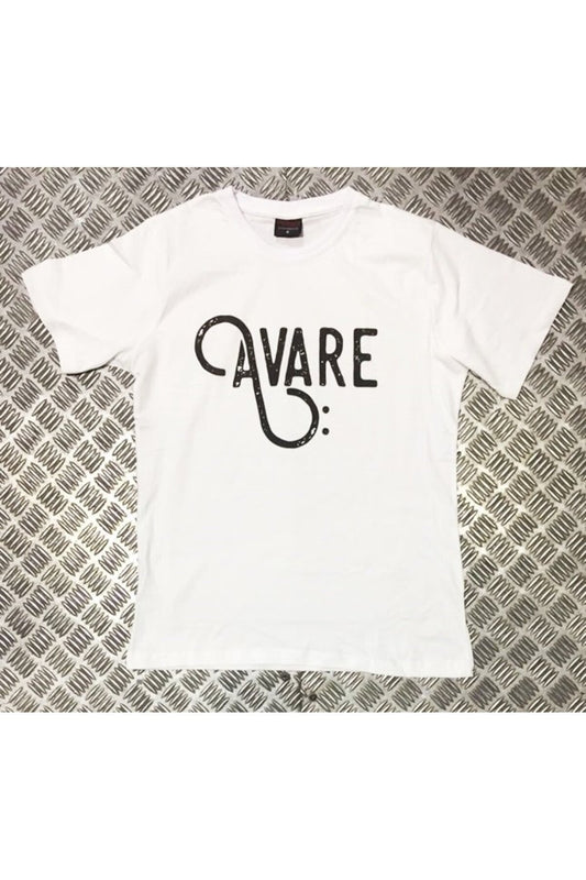 Unisex Büyük Avare Baskılı T-shirt