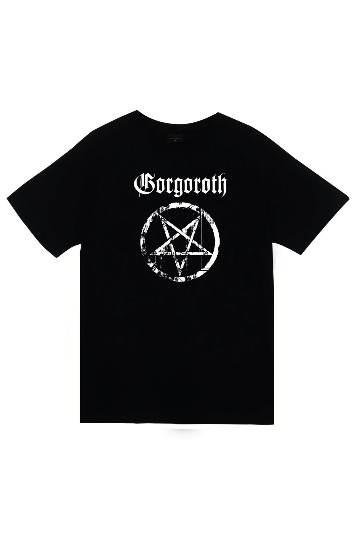 Gorgoroth Müzik Grubu Baskılı Unisex %100 Pamuk Siyah T-shirt