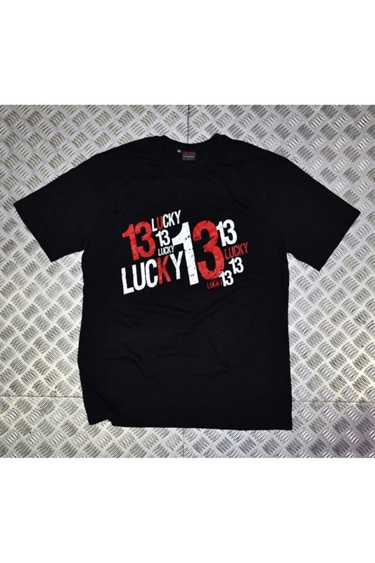 Lucky Baskılı T-shirt