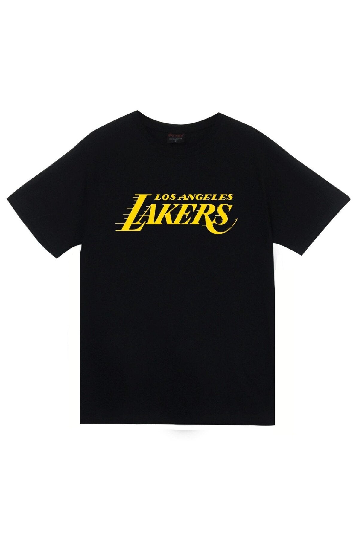 Lebron James Baskılı Unisex %100 Pamuk Siyah T-shirt