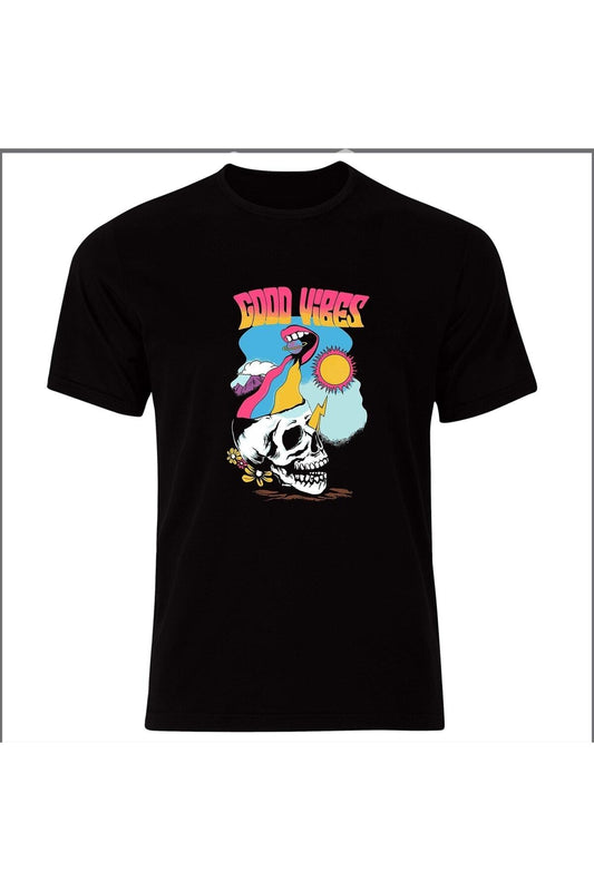 Good Vibes Özel Tasarım Unisex Tshirt