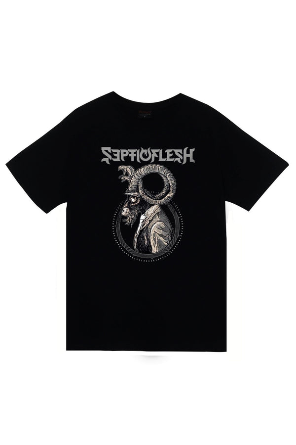 Septicflesh Müzik, Metal Grubu baskılı siyah tişört