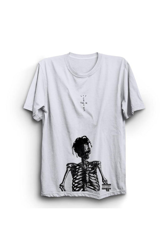 Cactus Jack Travis Scott Baskılı Tshirt