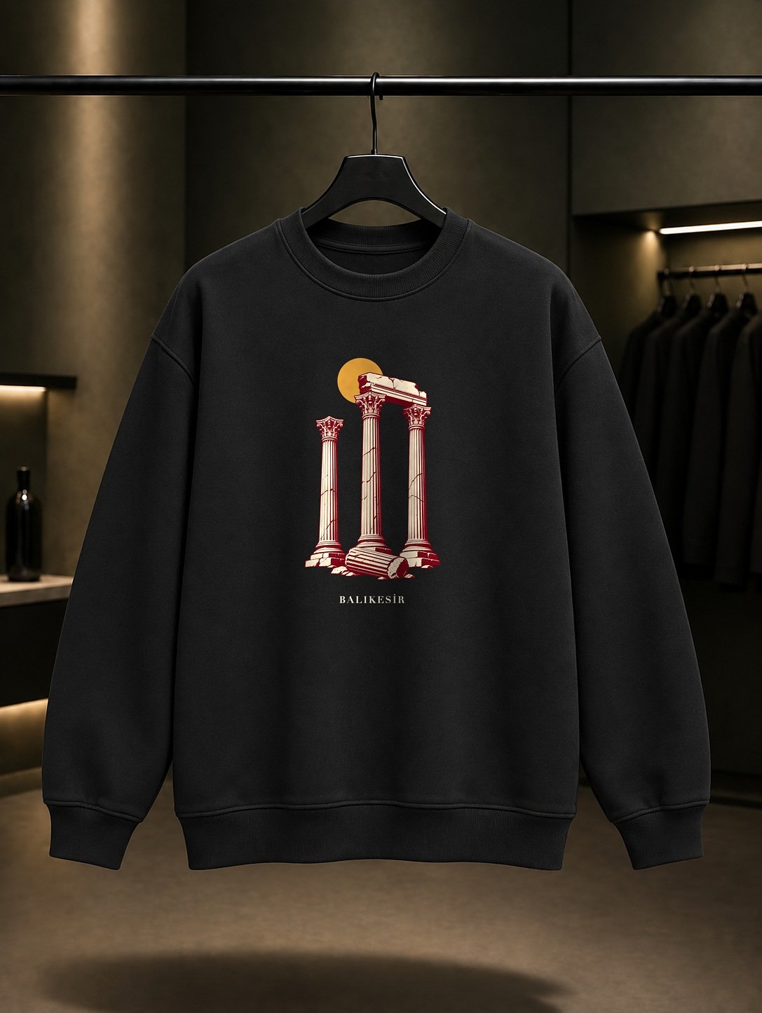 Balıkesir Kyzikos Sweatshirt – Siyah