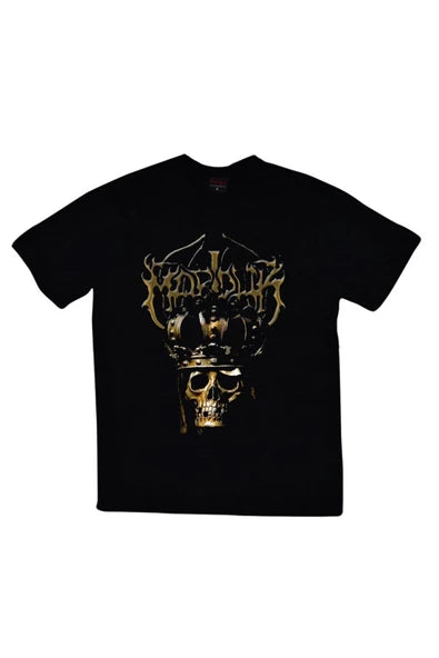 fame-stoned Marduk Baskılı T-shirt