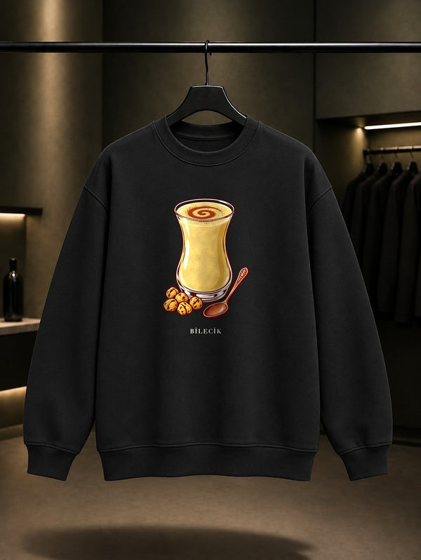 Bilecik Pazaryeri Bozası Sweatshirt – Siyah