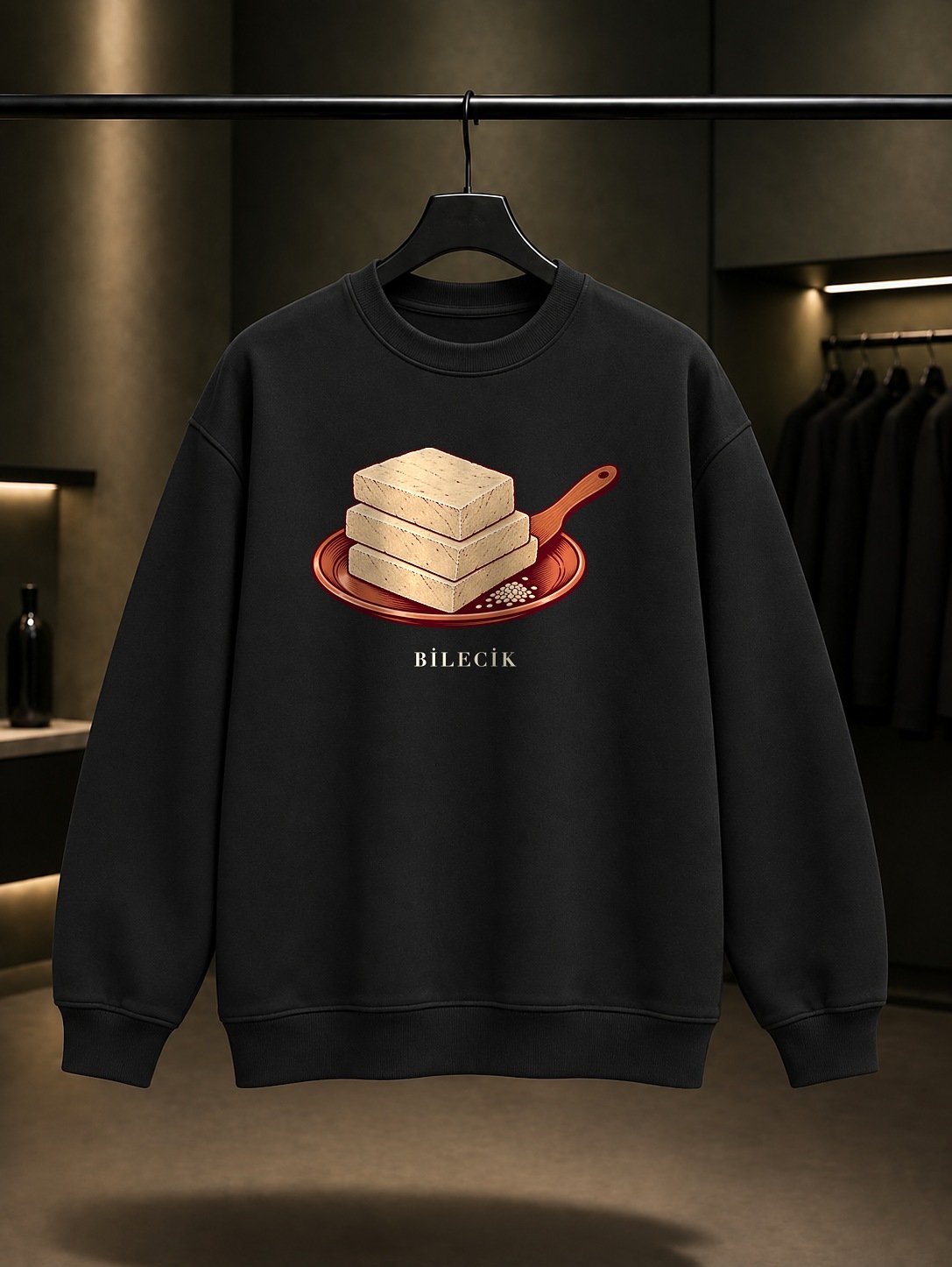 Bilecik Pazaryeri Helvası Sweatshirt – Siyah