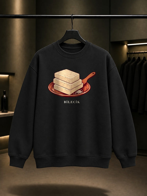 Bilecik Pazaryeri Helvası Sweatshirt – Siyah