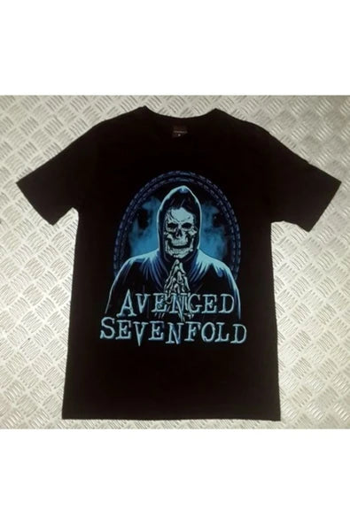 fame-stoned  Avenged Sevenfold Baskılı Unisex %100 Pamuk T-shirt