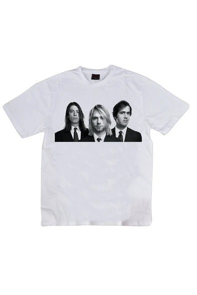 fame-stoned Nirvana Baskılı Unisex %100 Pamuk T-shirt