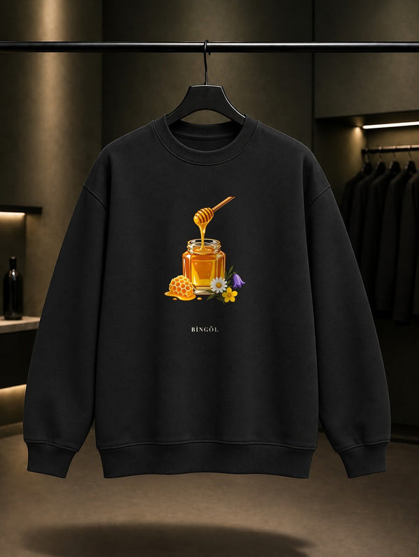 Bingöl Balı Sweatshirt – Siyah