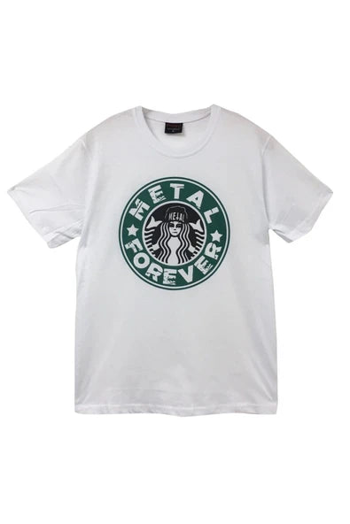fame-stoned  Metal Forever Baskılı T-shirt