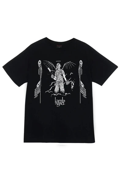 fame-stoned  Lamb Of God Baskılı T-shirt