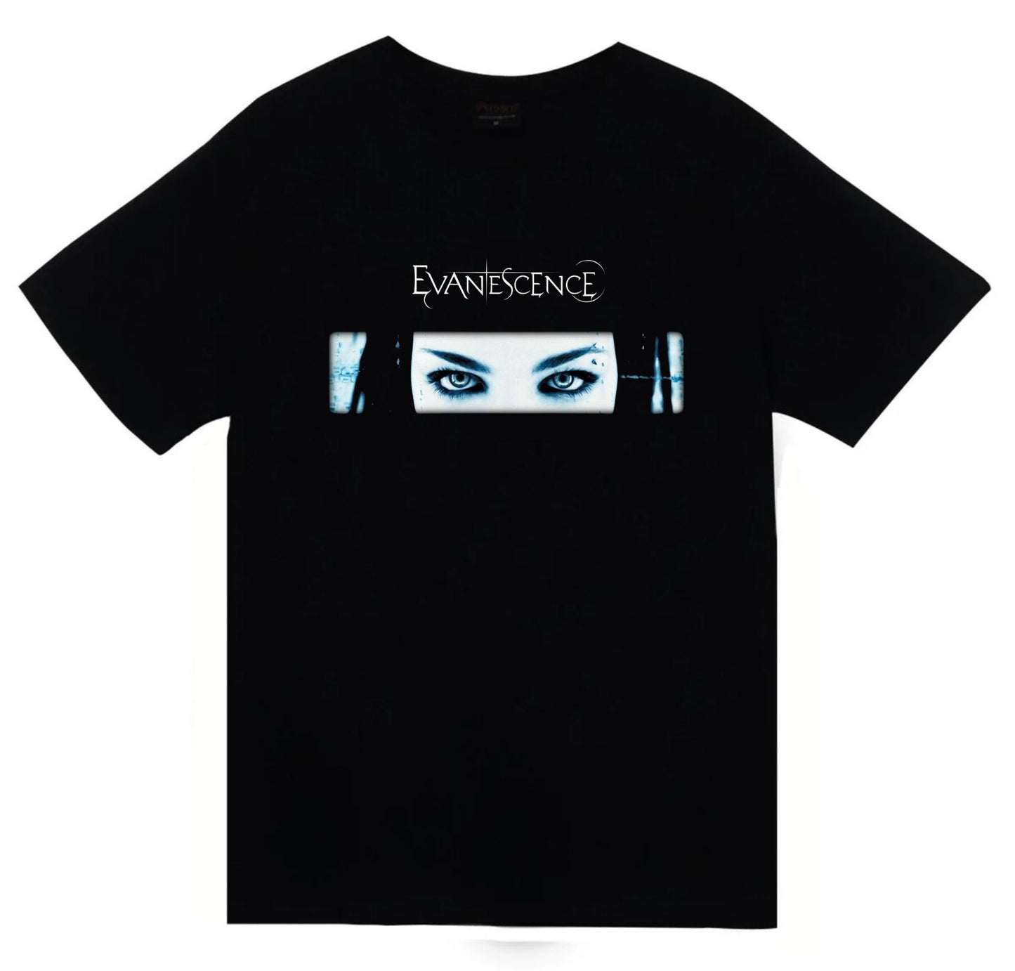 Evanescence Baskılı Unisex %100 Pamuk Siyah T-shirt