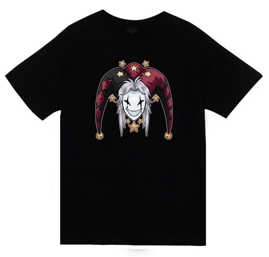 The Freak Circus - Pierrot Baskılı Unisex %100 Pamuk T-shirt