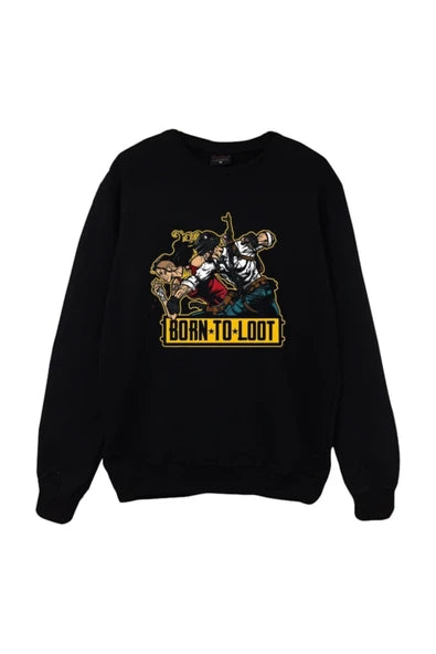fame-stoned Pubg Baskılı Sweatshirt