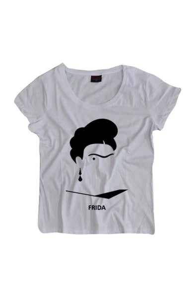 fame-stoned  Kadın Beyaz T-Shirt