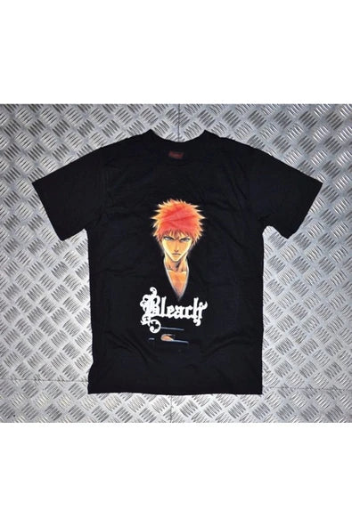 fame-stoned  Siyah Bleach Baskılı T-shirt