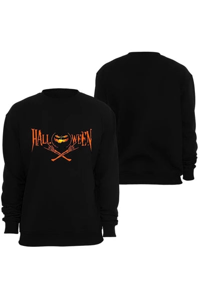 fame-stoned Halloween ( Cadılar Bayramı ) Baskılı Sweatshirt