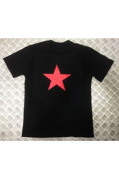 fame-stoned  Kızıl Yıldız Baskılı T-shirt