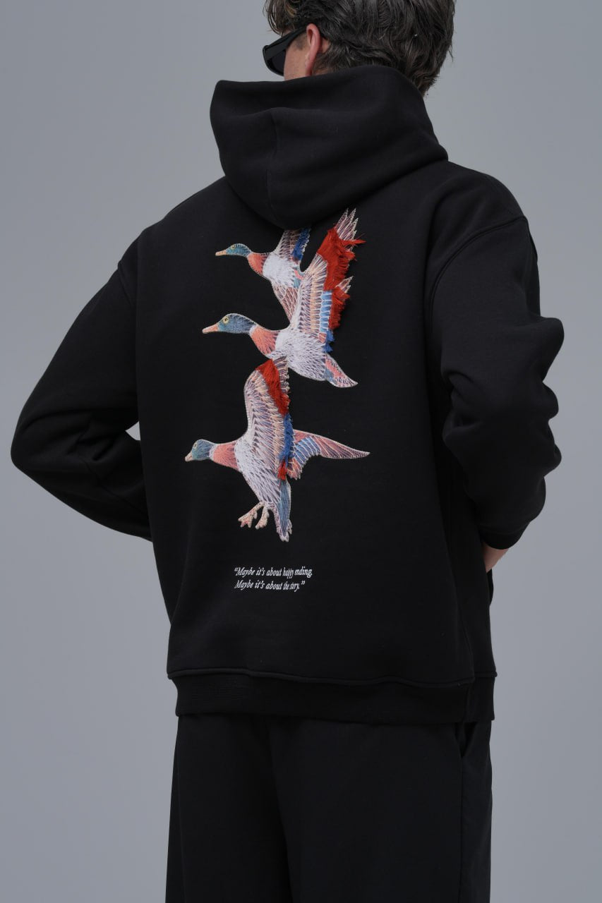 Maybe It’s About The Way Baskılı Nakışlı %100 Pamuk Unisex Oversize Sweatshirt