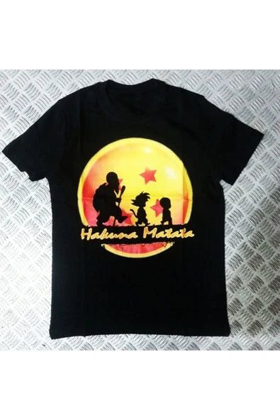 fame-stoned  Hakuna Matata Baskılı T-shirt
